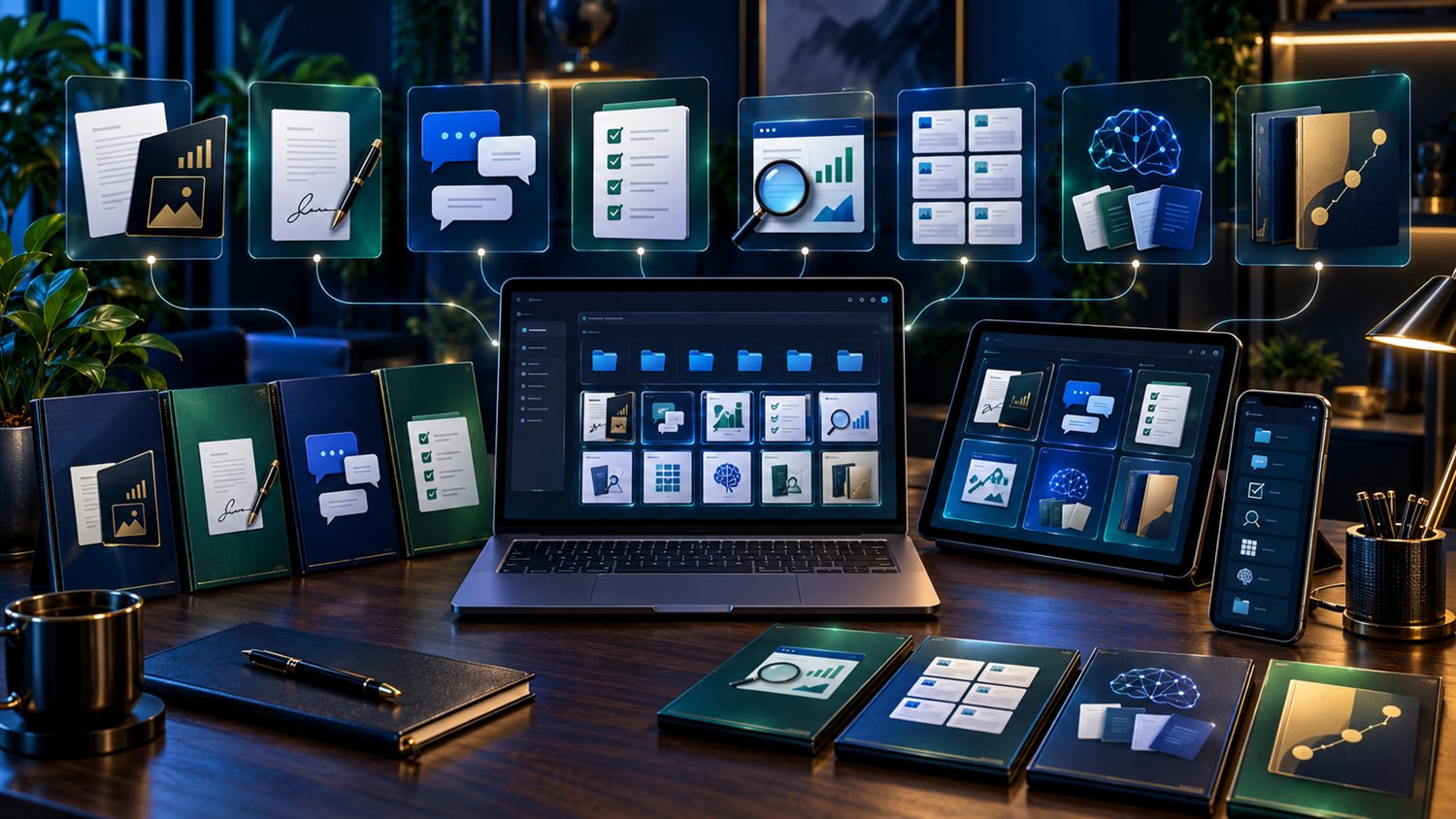 Materiais complementares: modelos de propostas, contratos, scripts e checklists.