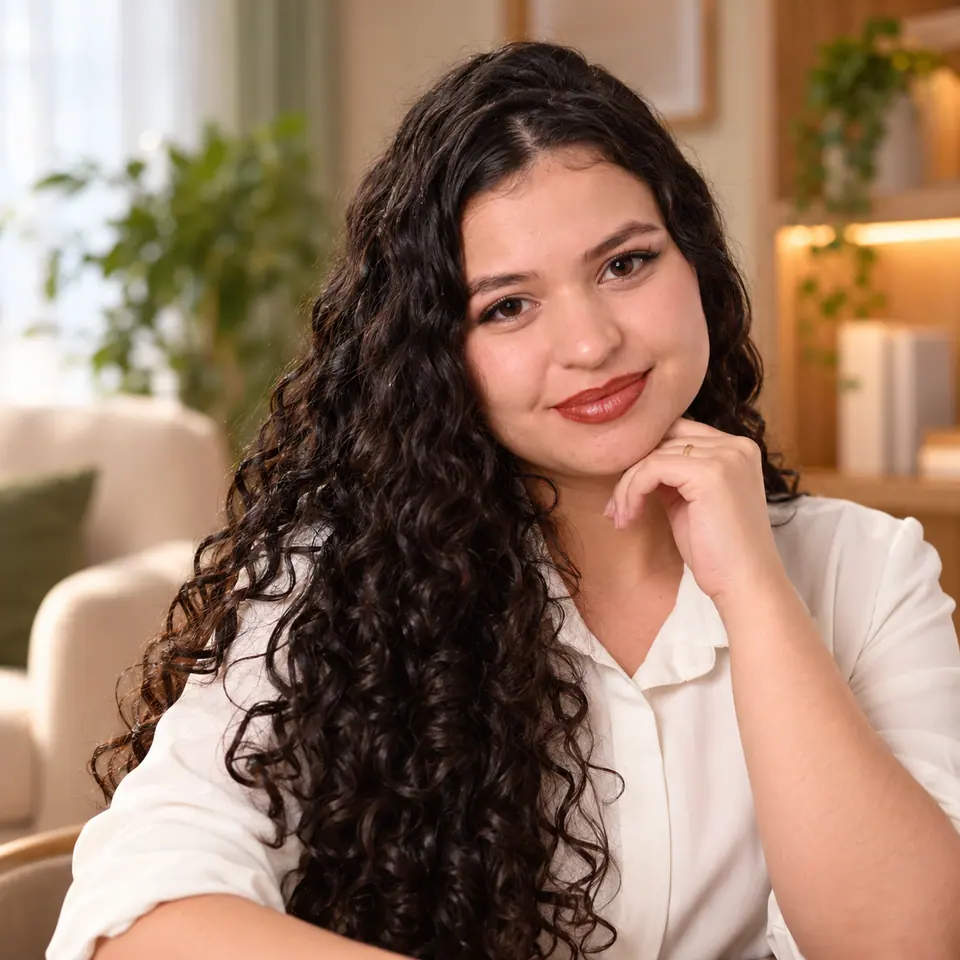 Retrato de Kimberlly Pablinni, psicóloga